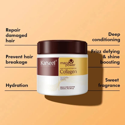 Karseell Maca Power Collagen Hair Mask 100ml - BUY 1 GET 1 FREE OFFER