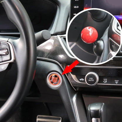 Car's Stylish Push Start Button Cover