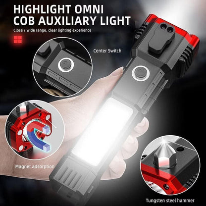 Multifunctional Work Portable LED Flashlight