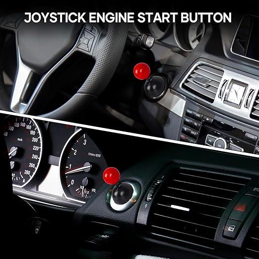 Car's Stylish Push Start Button Cover